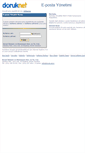 Mobile Screenshot of mail.doruk.net.tr